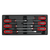 American Pro AP41STACKHVCOMBO Topchest & Rollcab Combination 15 Drawer with 117pc Tool Kit- Green