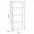 Sealey AP6150GS Racking Unit with 5 Shelves 150kg Capacity Per Level