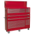 Sealey AP66COMBO1 Topchest, Mid-Box Tool Chest & Rollcab Combination 23 Drawer with Ball-Bearing Slides - Red