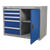 Premier Industrial API1103B Cabinet/Workstation with 5 Drawers & 1 Shelf