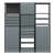 Sealey APMRSTACK1 Modular Storage System Combo 1.74m