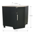 Premier APMS15 Heavy-Duty Modular Corner Floor Cabinet 930mm