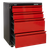 American Pro APMS84 Modular Cabinet with Worktop 4 Drawer 665mm