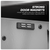 Superline Pro APMSBESTACK03SS Black Edition Storage System with Stainless Worktop 2.04m