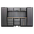 Superline Pro APMSSTACK03W Storage System with Wood Worktop 3.24m