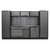 Superline Pro APMSSTACK13SS Storage System with Stainless Steel Worktop 3.24m