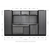 Superline Pro APMSSTACK13SS Storage System with Stainless Steel Worktop 3.24m