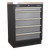 Superline Pro APMSSTACK17SS Storage System with Stainless Worktop 4.92m