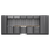 Superline Pro APMSSTACK17W Storage System with Pressed Wood Worktop 4.92m