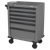 Superline Pro APMWS2 Rollcab 6 Drawer with Vice Base - Grey/Black