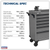 Sealey APMWS2COMBO Superline PRO® Rollcab 6 Drawer with SG Swivel Base 100mm Vice