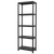 Sealey APPR5 Plastic Racking Unit with 5 Shelves 25kg Capacity Per Level