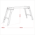 Sealey APS2E Aluminium 2-Tread Folding Platform - EN 131-4