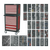 Premier APTTC02 Topchest & Rollcab Combination 14 Drawer with 1233pc Tool Kit