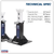 Premier AS20 Axle Stands (Pair) 20 Tonne Capacity per Stand