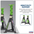 Premier AS3G Axle Stands (Pair) 3 Tonne Capacity per Stand - Green