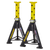 Premier AS6Y Axle Stands (Pair) 6 Tonne Capacity per Stand - Yellow