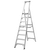 Sealey AXL8 Industrial Step Ladder 8-Tread Aluminium - EN 131