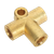 Sealey BC101003WAY 3-Way Brake Tube Connector M10 x 1mm