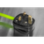Sealey BCR50G 50m Cable Reel with Thermal Trip 4 x 230V - Hi-Vis Green