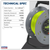 Sealey BCR50G 50m Cable Reel with Thermal Trip 4 x 230V - Hi-Vis Green