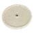 Sealey BG200BW 200 x 16mm Buffing Wheel 16mm Bore - Fine