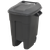 Sealey BM100 Refuse/Wheelie Bin 100L - Black
