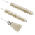 Sealey BSGC/3 Spray Gun Cleaning Brush Set 3pc