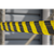 Sealey BTBY Non-Adhesive Hazard Warning Barrier Tape 80mm x 100m - Black/Yellow