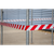 Sealey BTRW Non-Adhesive Hazard Warning Barrier Tape 80mm x 100m - Red/White