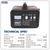 Sealey CHARGE124 12/24V Battery Charger 28A 230V