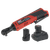 Sealey CP1202KIT SV12 Series 3/8"Sq Drive Cordless Ratchet Wrench Kit 12V 2Ah - 2 Batteries