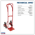 Sealey CST985 Stair Climbing Sack Truck with Solid Tyres 150kg Capacity