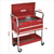 Superline Pro CX1042D Heavy-Duty Trolley with Lockable Top & 2 Drawers 2-Level