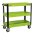 Superline Pro CX110HV Heavy-Duty Workshop Trolley 3-Level - Hi-Vis Green