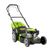 Dellonda DG101 Self-Propelled Petrol Lawnmower Grass Cutter with Height Adjustment & Grass Bag 144cc 18"/46cm 4-Stroke Engine