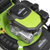 Dellonda DG101 Self-Propelled Petrol Lawnmower Grass Cutter with Height Adjustment & Grass Bag 144cc 18"/46cm 4-Stroke Engine