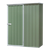 Dellonda DG113 Galvanized Steel Storage Shed with Pent Style Roof 150 x 80 x 190cm - Green