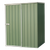 Dellonda DG114 Galvanized Steel Storage Shed with Pent Style Roof 151 x 151 x 200cm - Green