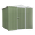 Dellonda DG115 Galvanized Steel Storage Shed with Apex Style Roof 230 x 230 x 220cm - Green