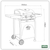 Dellonda DG13 2 Burner Gas BBQ Grill with Piezo Ignition & Thermometer