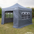Dellonda DG149 Premium Gazebo/Marquee Side Walls/Doors/Windows, Fits 3 x 3m Models - Grey