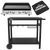 Dellonda DG251 4 Burner Portable Gas Plancha, Cover & Trolley