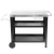 Dellonda DG263 Plancha Trolley with Utensil Holder - Stainless Steel Top