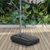Dellonda DG266 Fillable Parasol Base with Wheels, Water/Sand Fill 60L