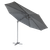 Dellonda DG267 Cantilever Parasol with 360° Rotation, Tilt & Cover 3m - Grey