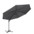 Dellonda DG267 Cantilever Parasol with 360° Rotation, Tilt & Cover 3m - Grey