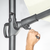 Dellonda DG268 Cantilever Parasol with 360° Rotation, Tilt & Cover 3m - Cream