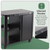 Dellonda DG282 BBQ/Plancha Workstation Trolley with Cupboard, Extension Table & Utensil Hooks, Black
