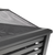 Dellonda DG43 89cm Square Outdoor Fire Pit, Black